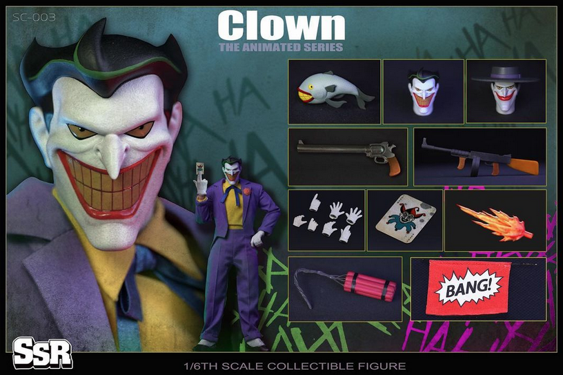 SSR Clown The Animated Series (1/6 Joker from BTAS)