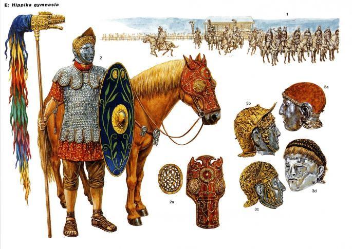haoyutoys - NEW PRODUCT: HHMODEL & HAOYUTOYS: 1/6 Empire Series - Dragon Flagman Moving Puppet (#HH18044) Roman-cavalry-jpg